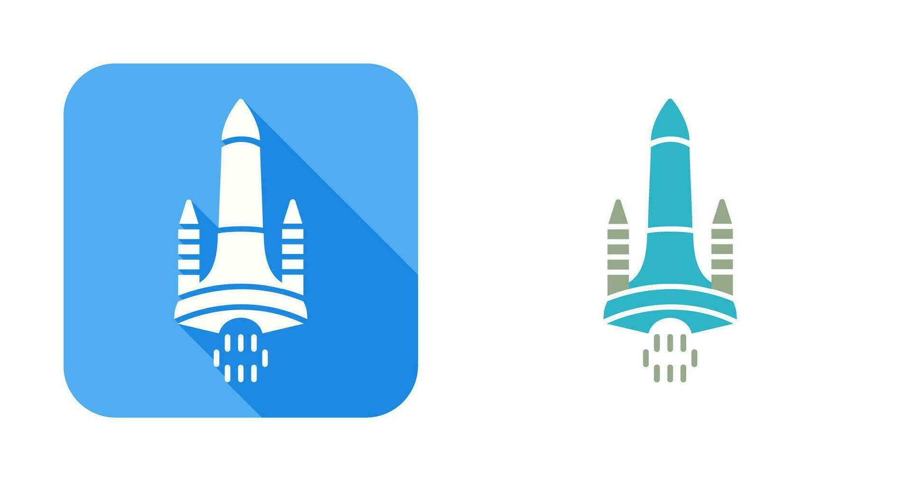 Space Shuttle Vector Icon