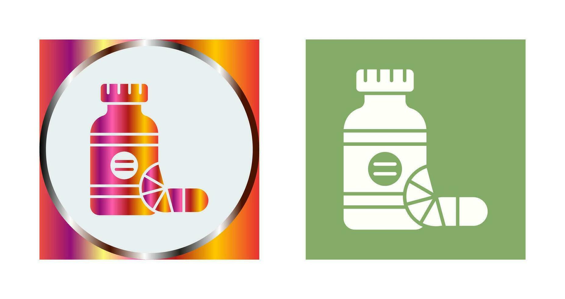 Vitamins Vector Icon