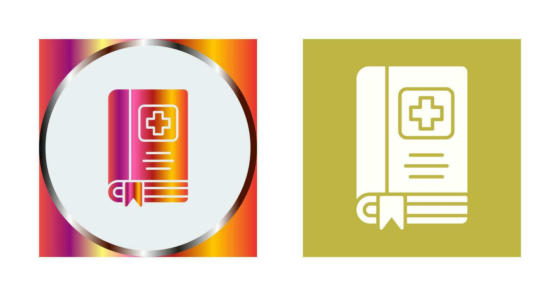 Medical Book Vector Icon