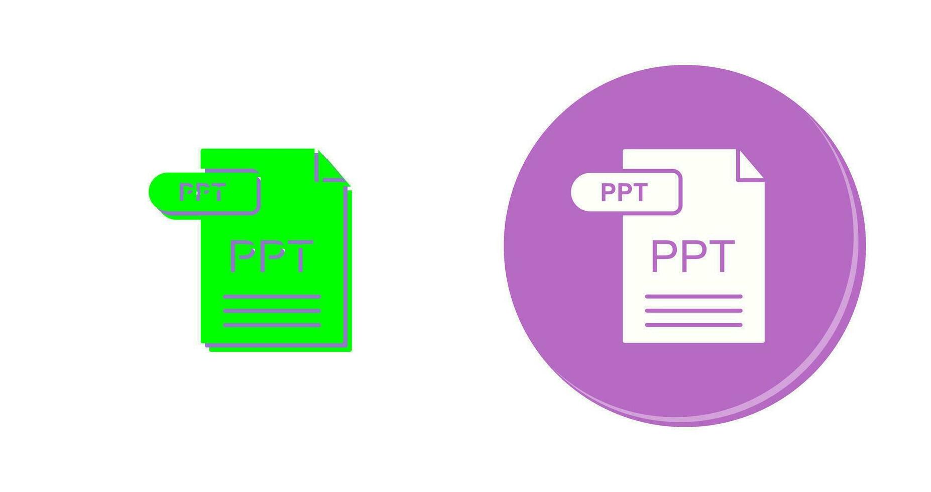 PPT Vector Icon