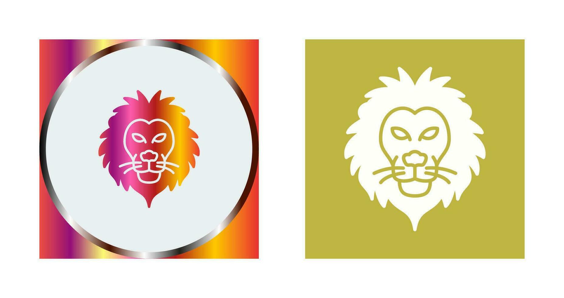 Lion Vector Icon