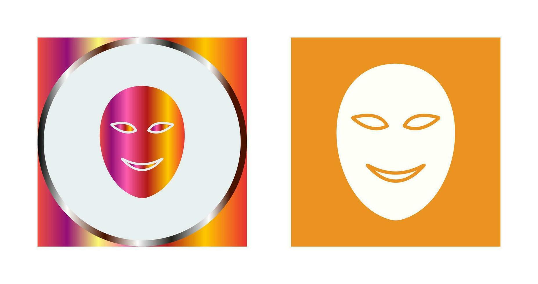 Ancient Face Mask Vector Icon