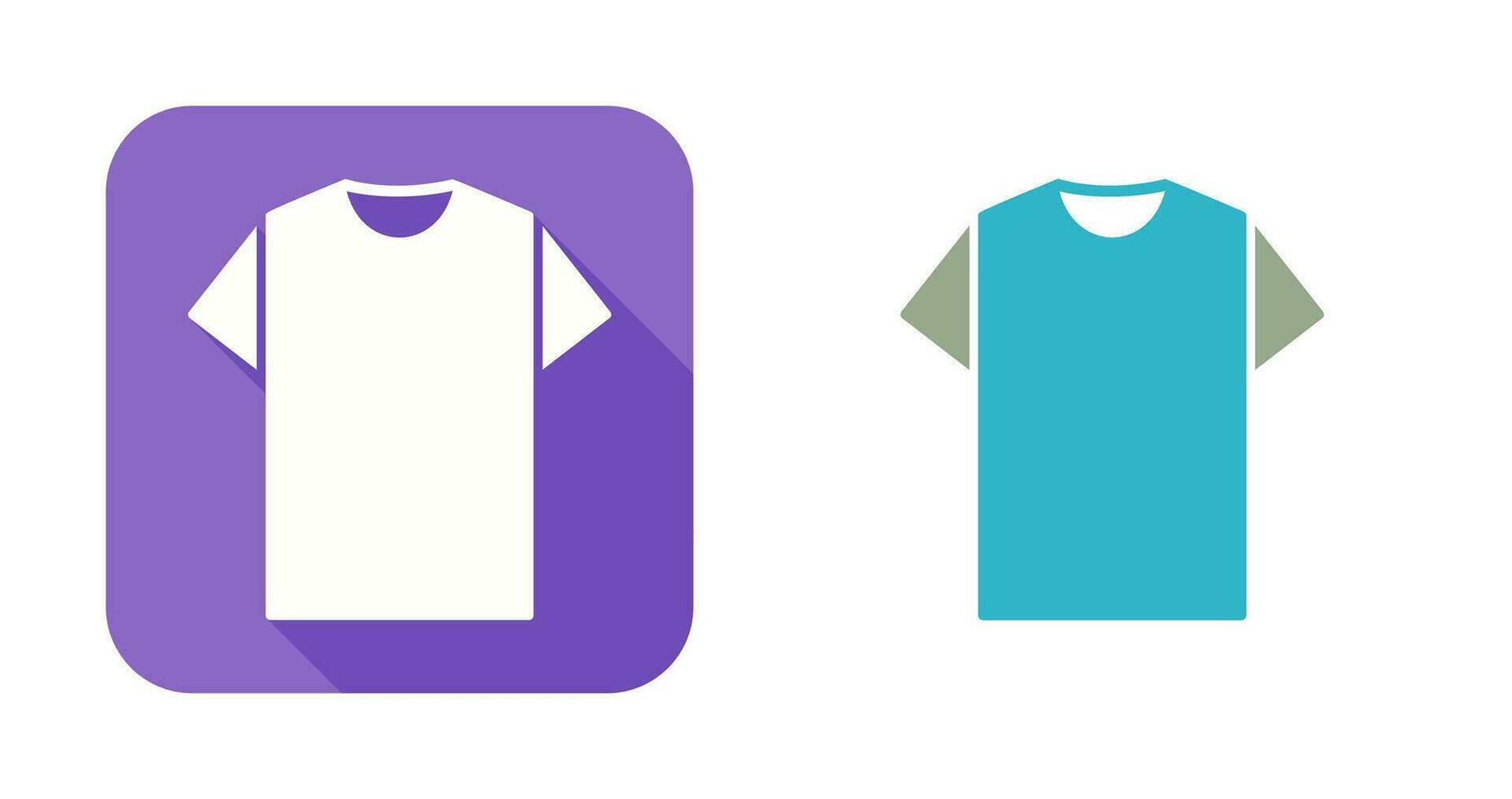 Plain T Shirt Vector Icon