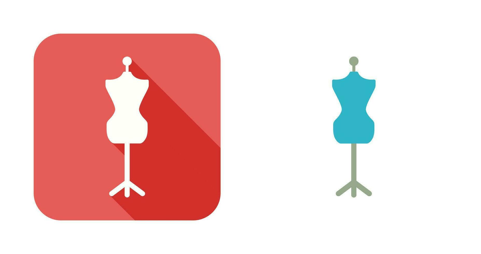 Dress Holder Vector Icon