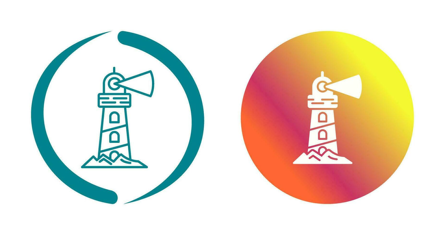 Lighthouse Vector Icon