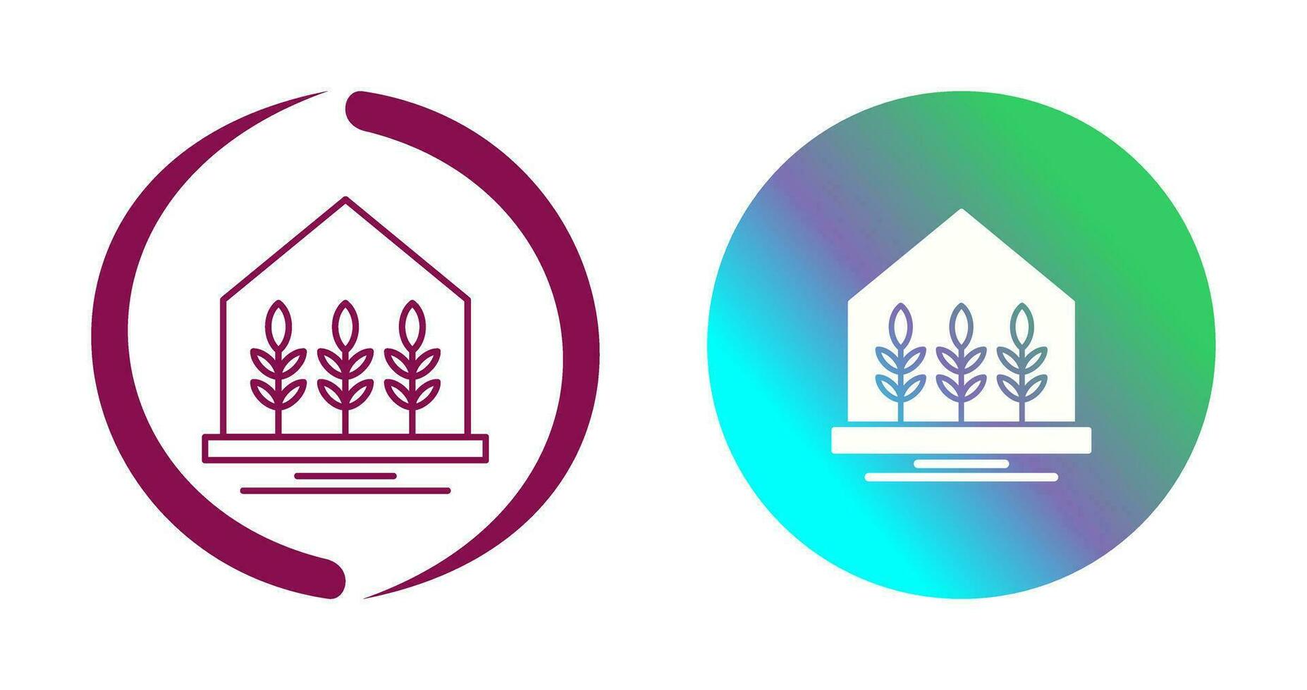 Farm House Vector Icon