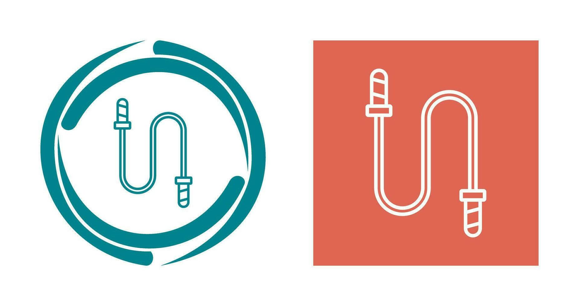 Jumping Rope Vector Icon
