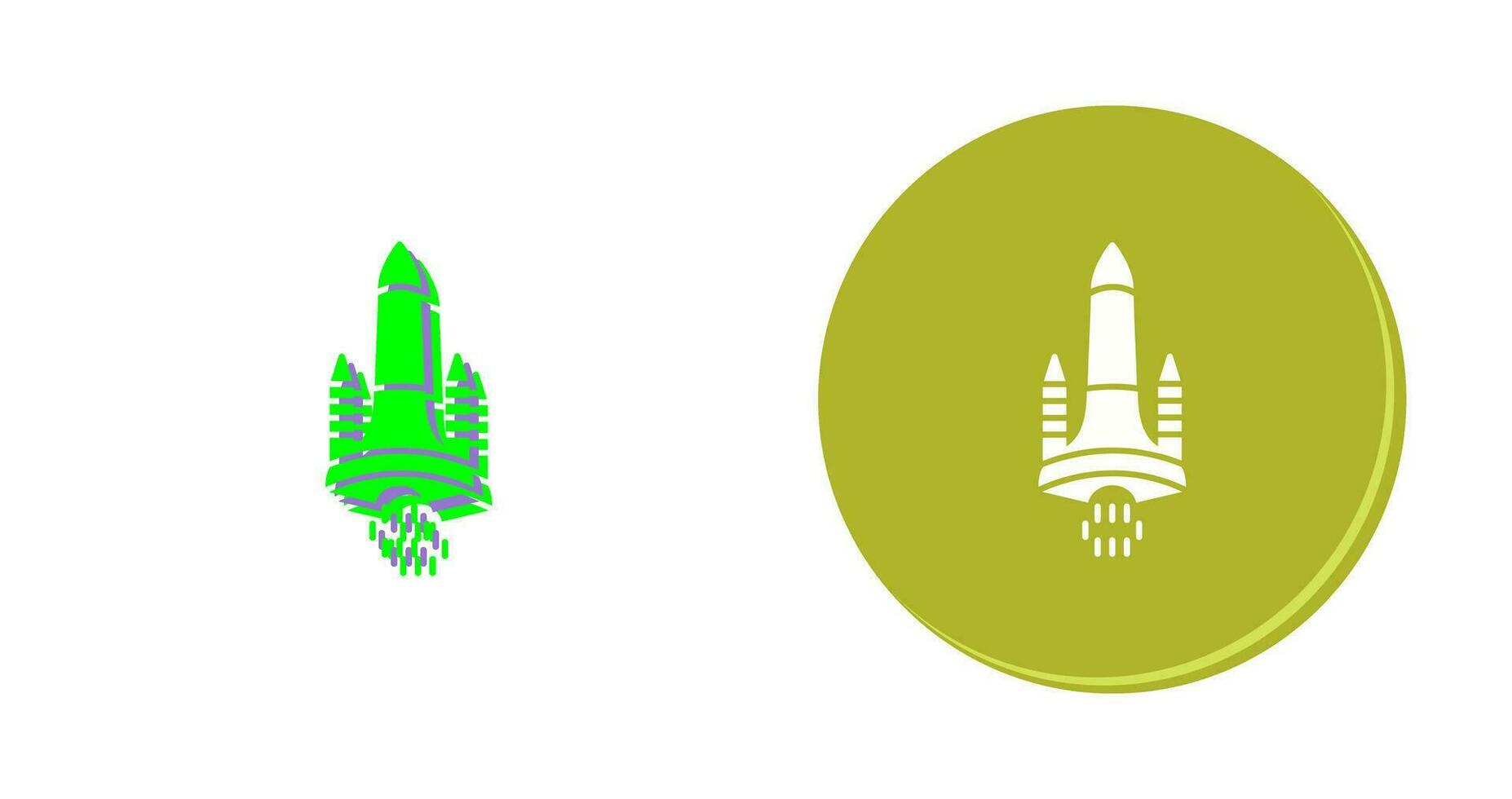 Space Shuttle Vector Icon