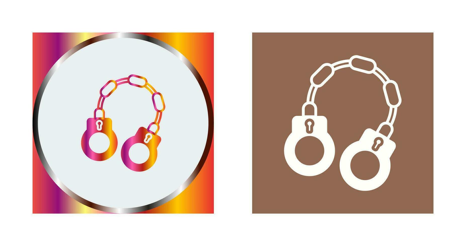 Handcuff Vector Icon