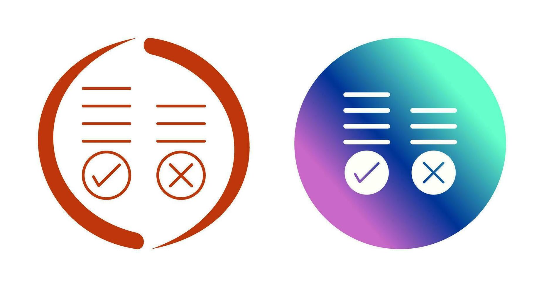 Voting Result Vector Icon