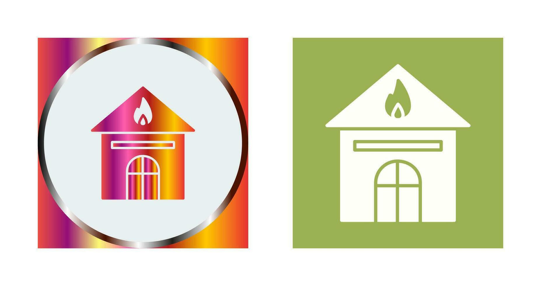 Unique Fire Brigade Vector Icon