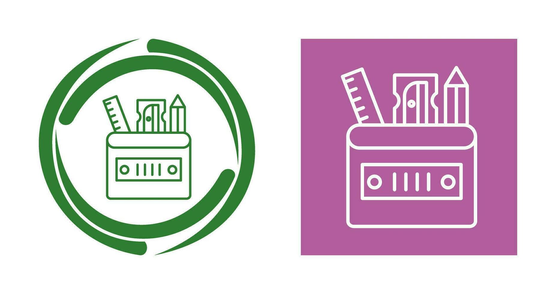 Stationery Vector Icon