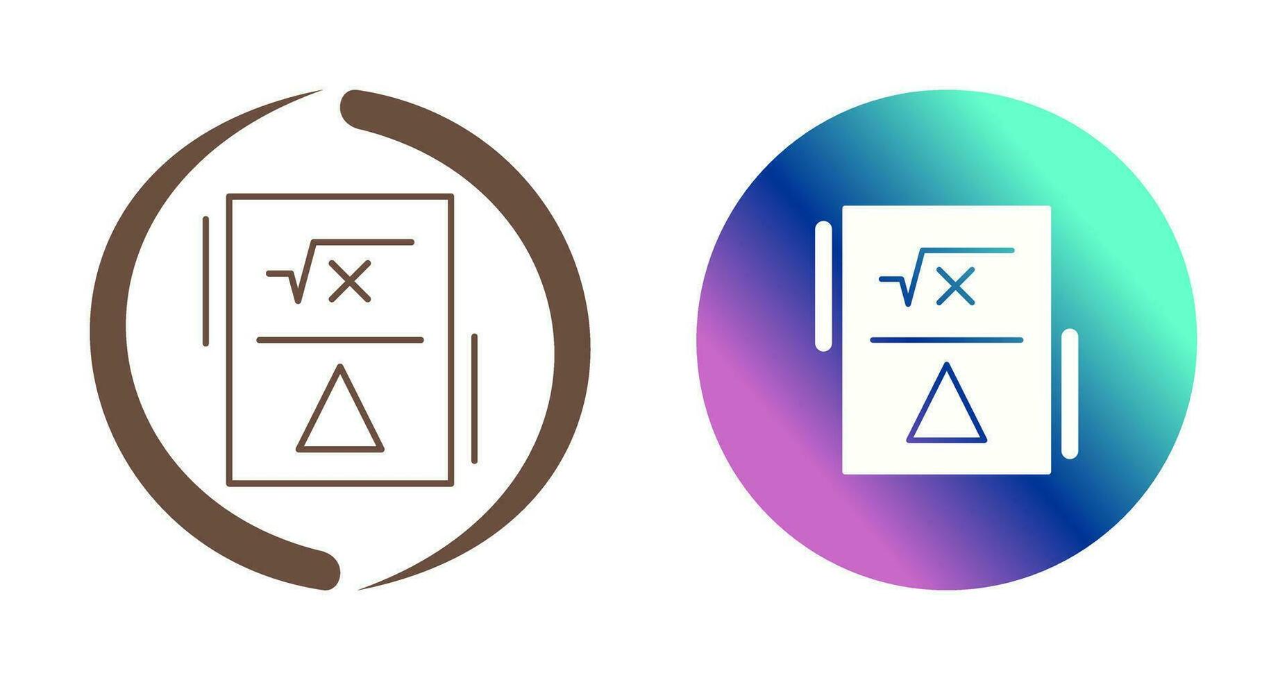 Formula Vector Icon