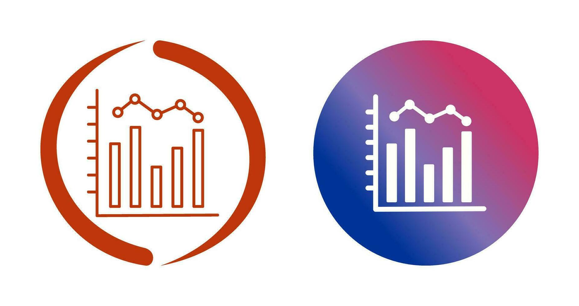 Histogram Vector Icon