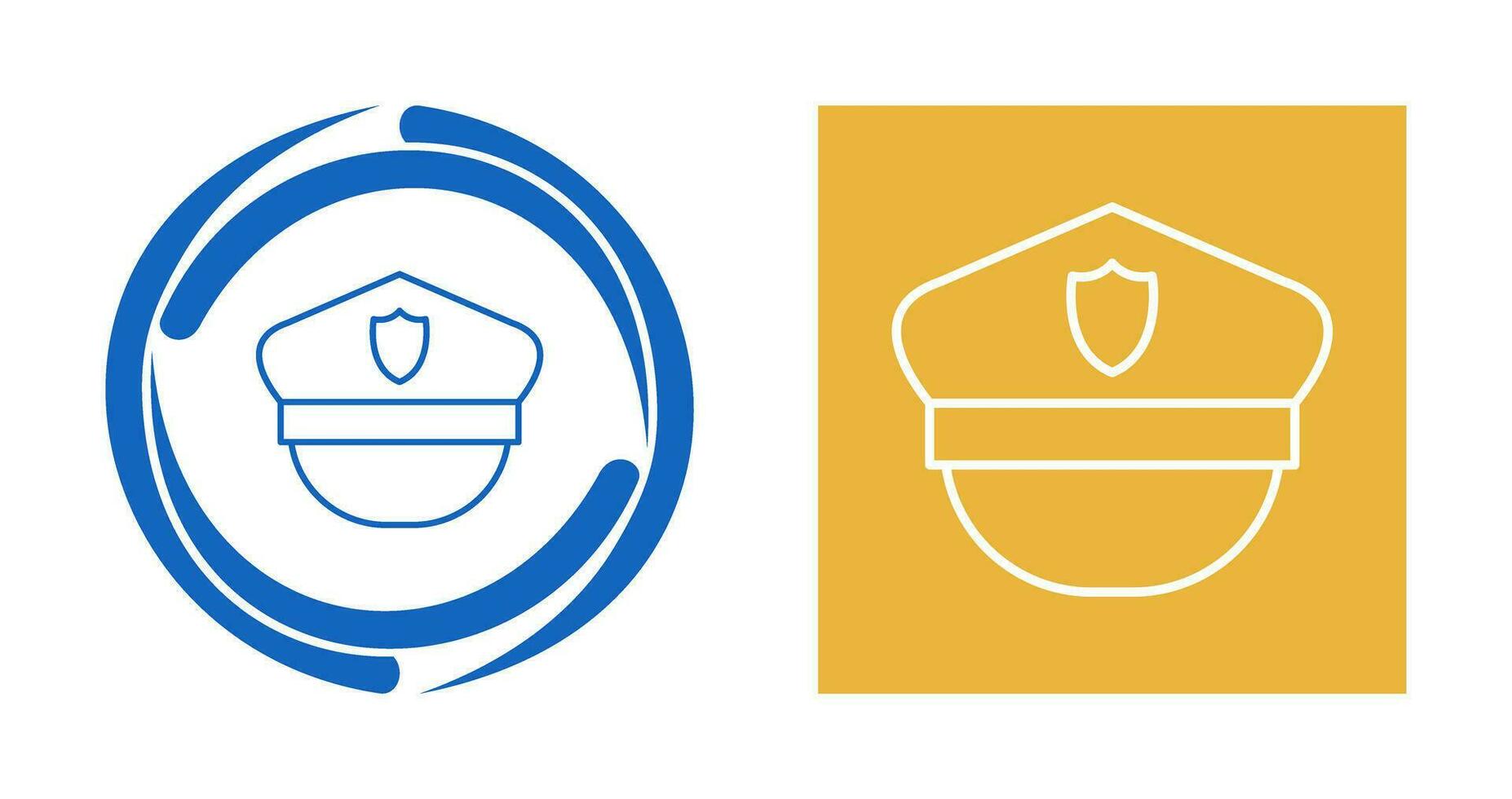 Police Hat Vector Icon
