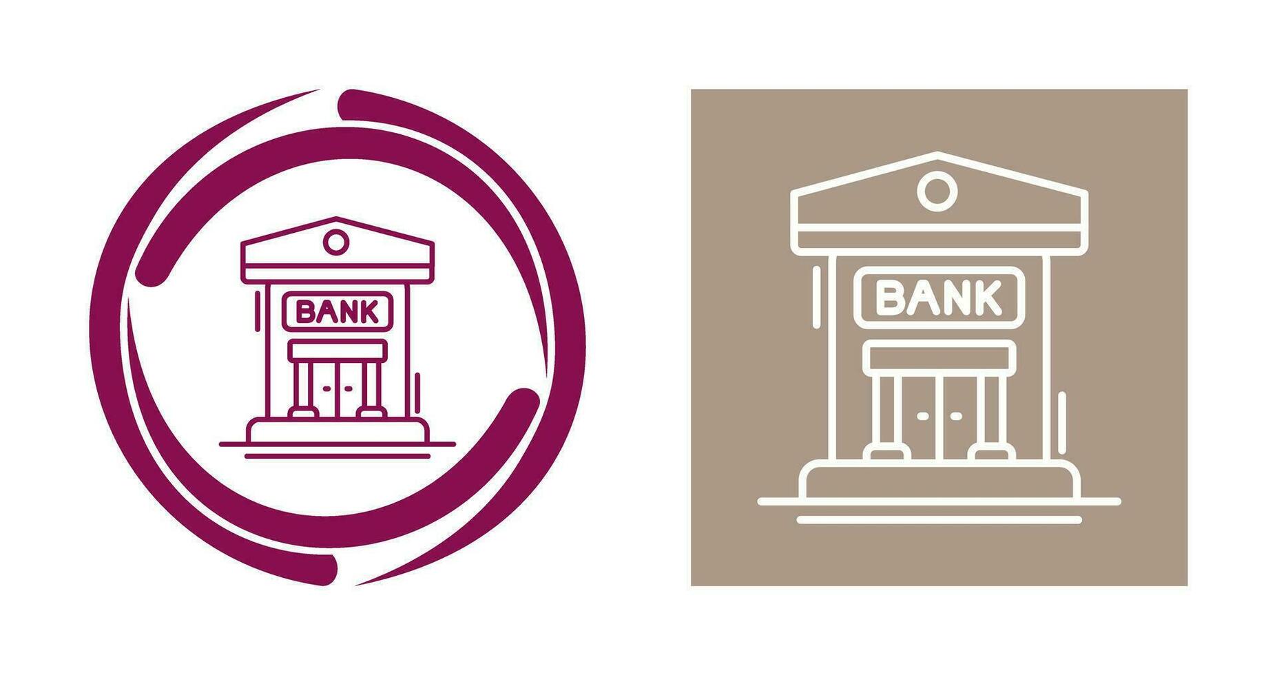 Bank Vector Icon