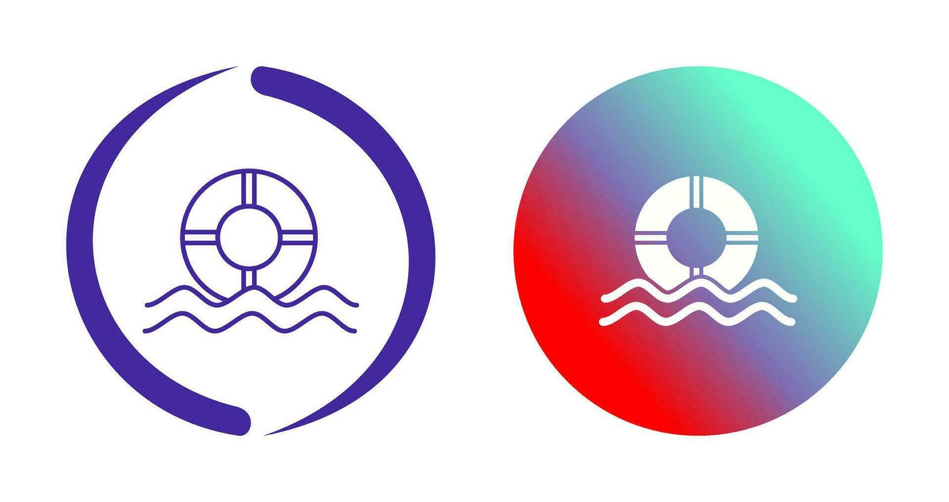 Float Vector Icon