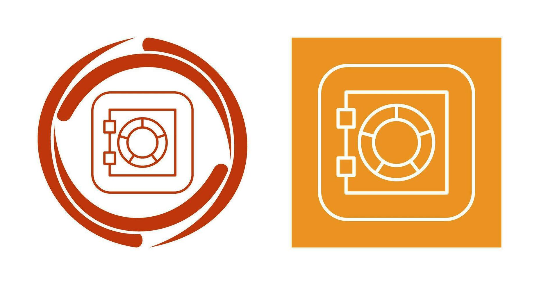 Safe Box Vector Icon