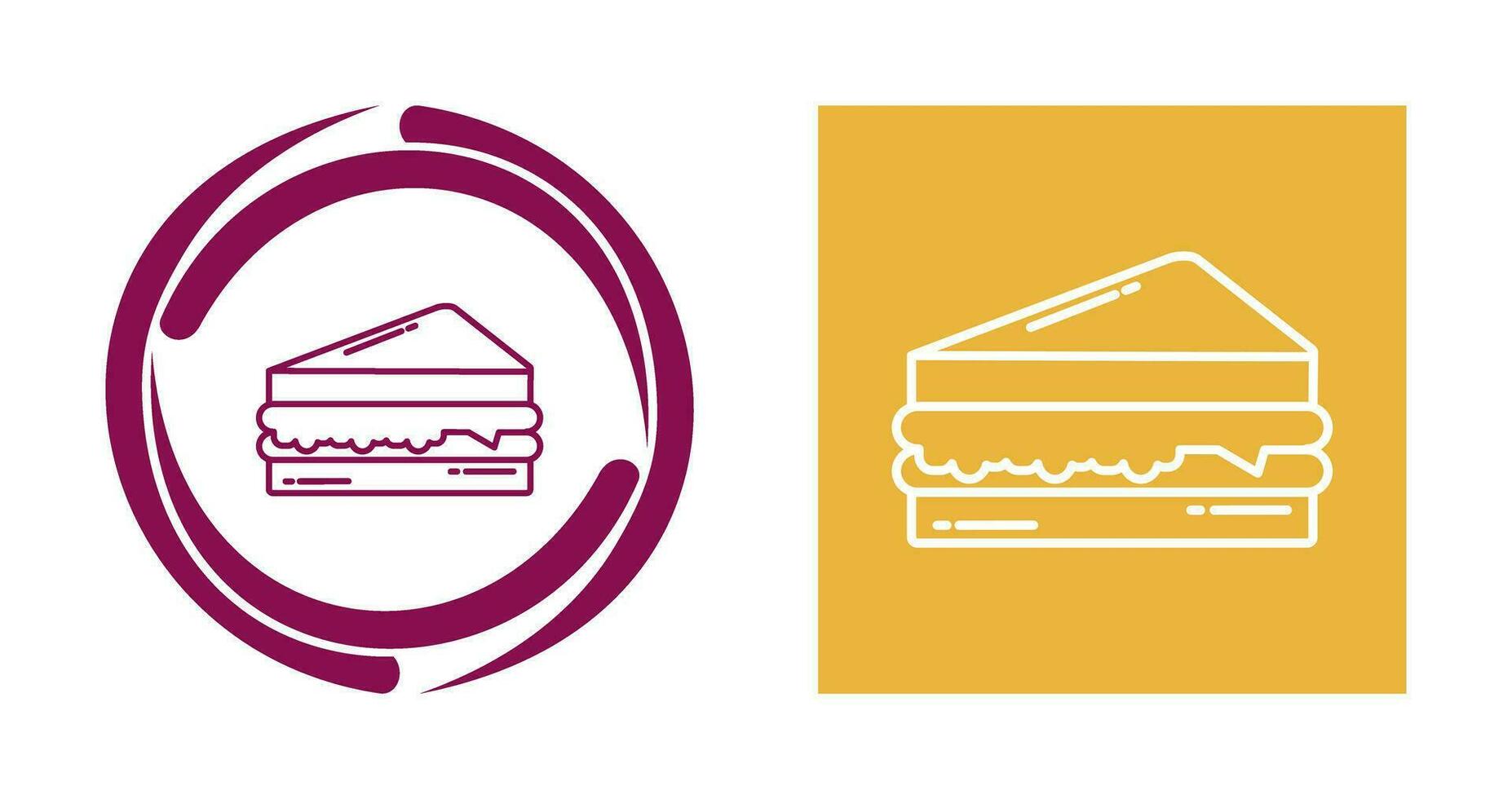Sandwich Vector Icon