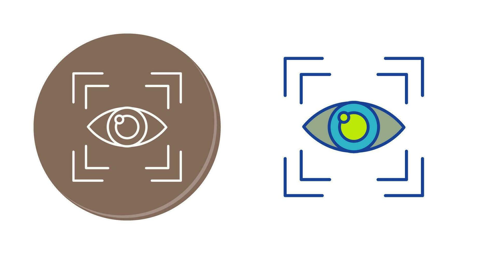 Eye Scan Vector Icon