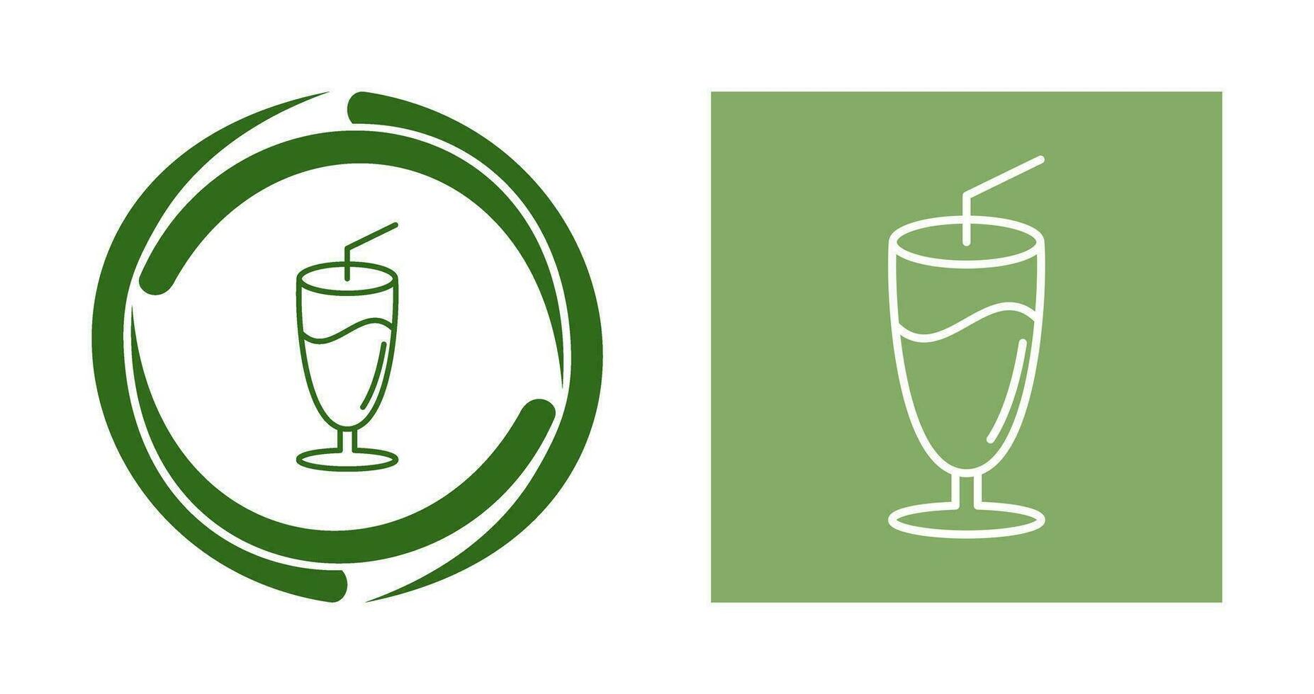 Milkshake Vector Icon