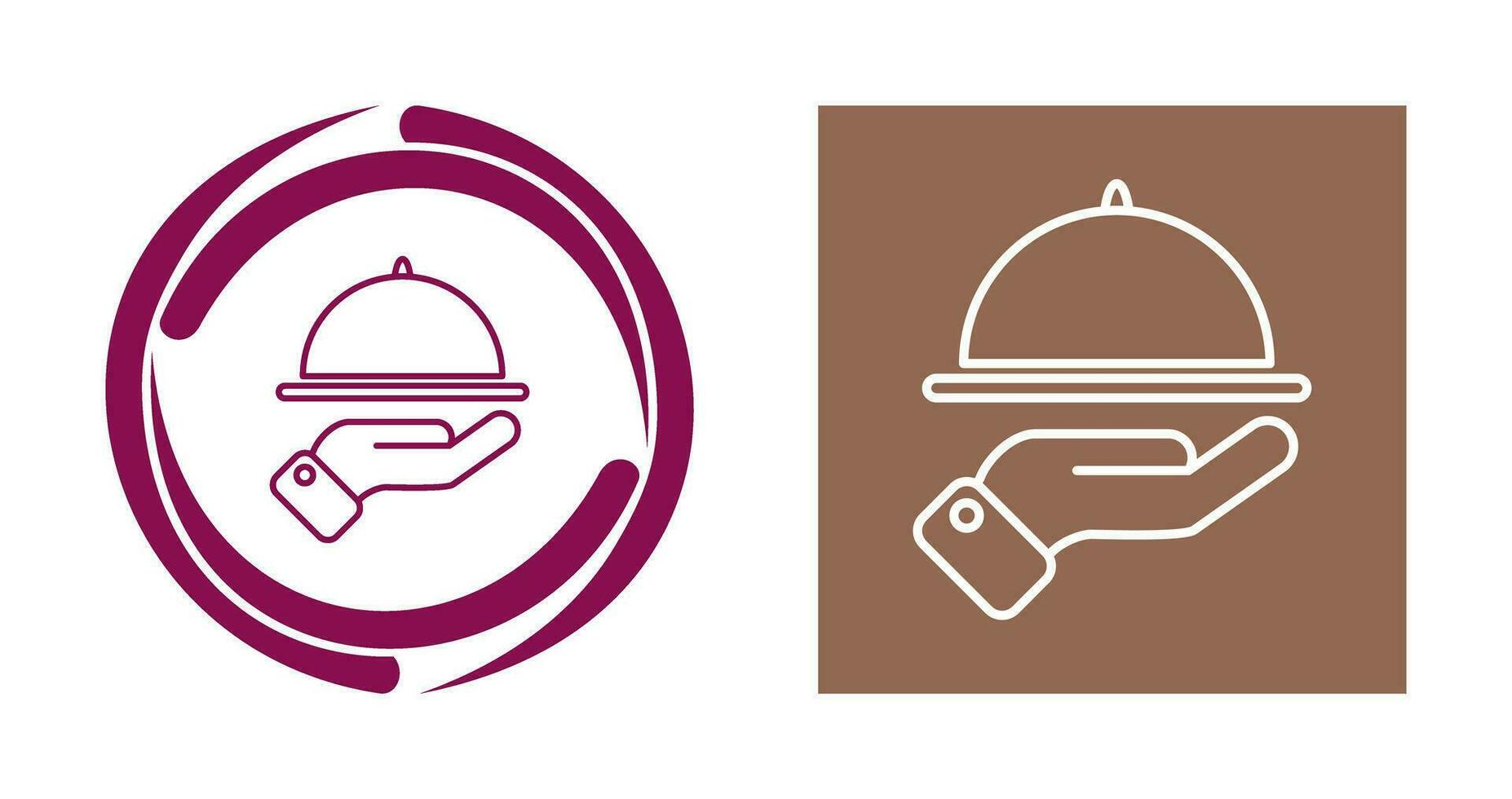 Waiter Vector Icon