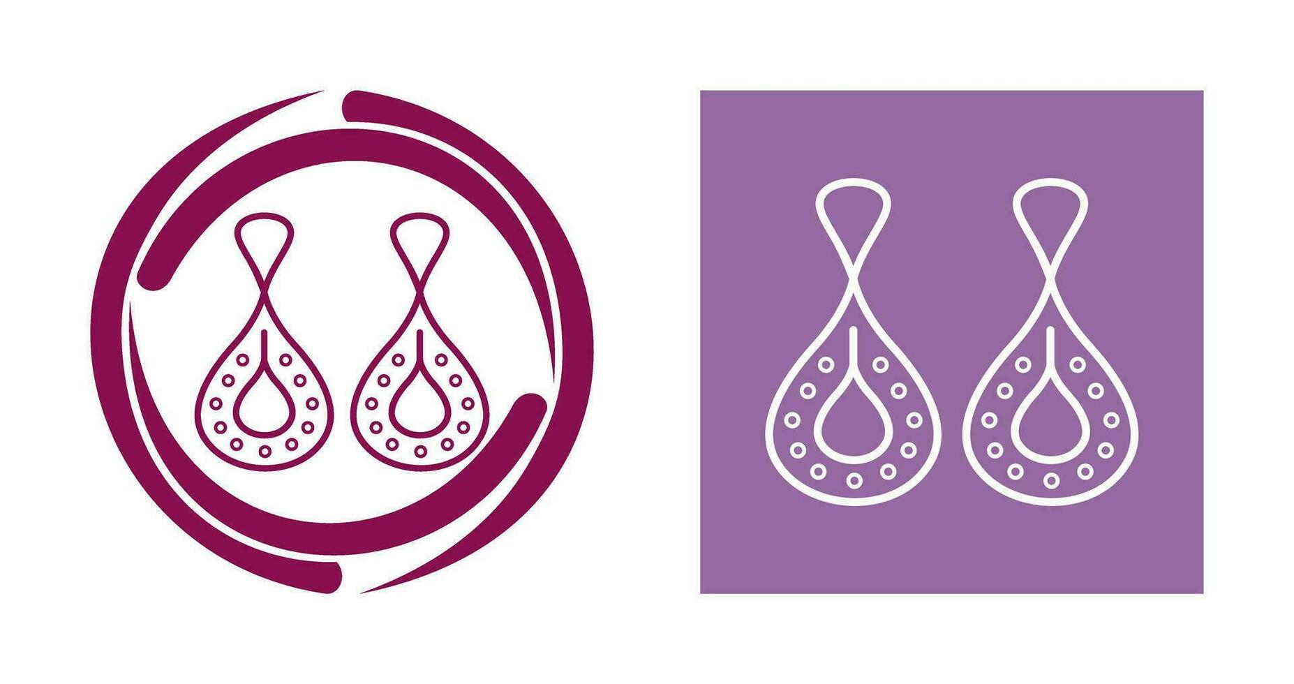 Earring Vector Icon