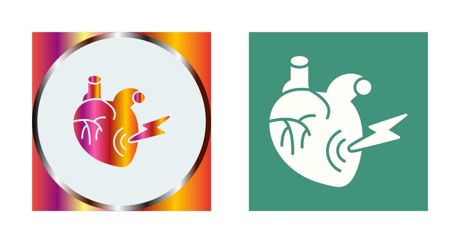 Heart Attack Vector Icon