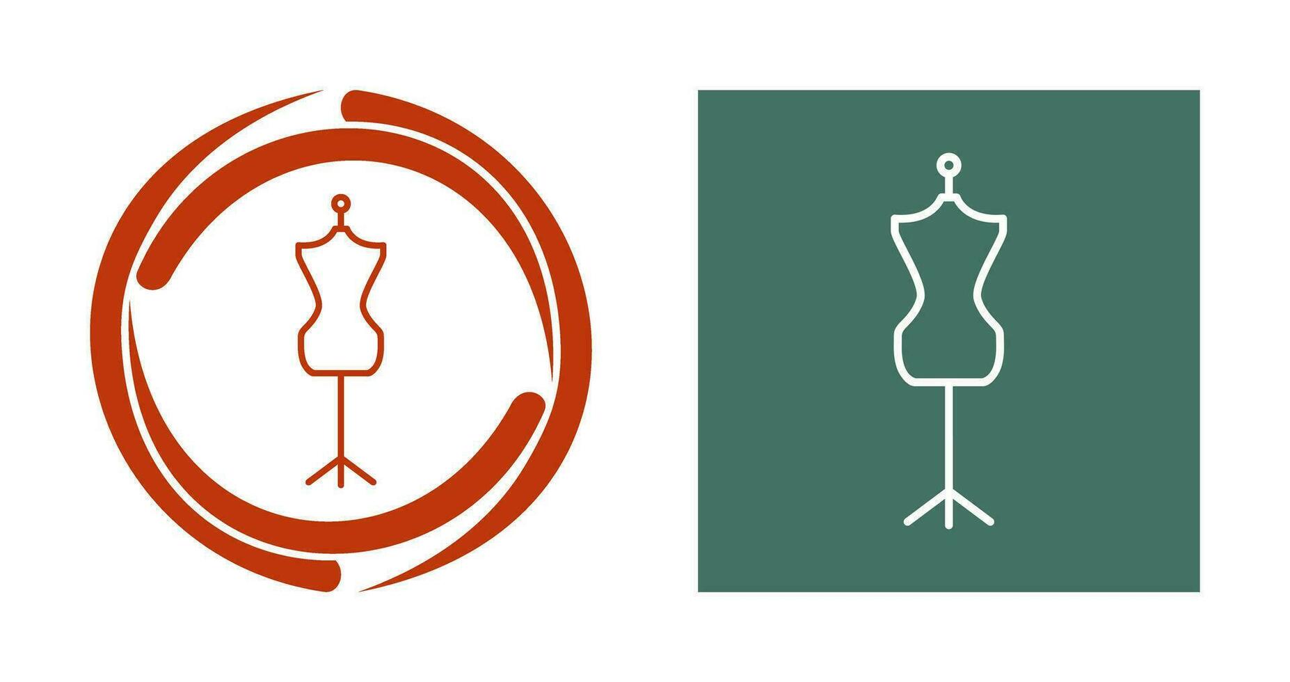 Dress Holder Vector Icon