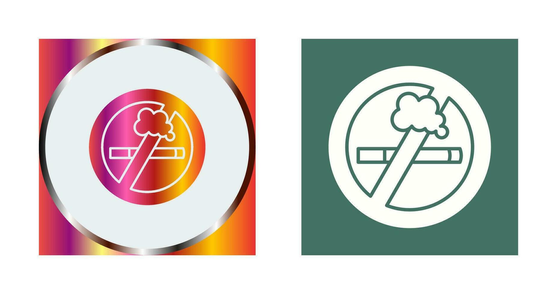 No Smoking Vector Icon
