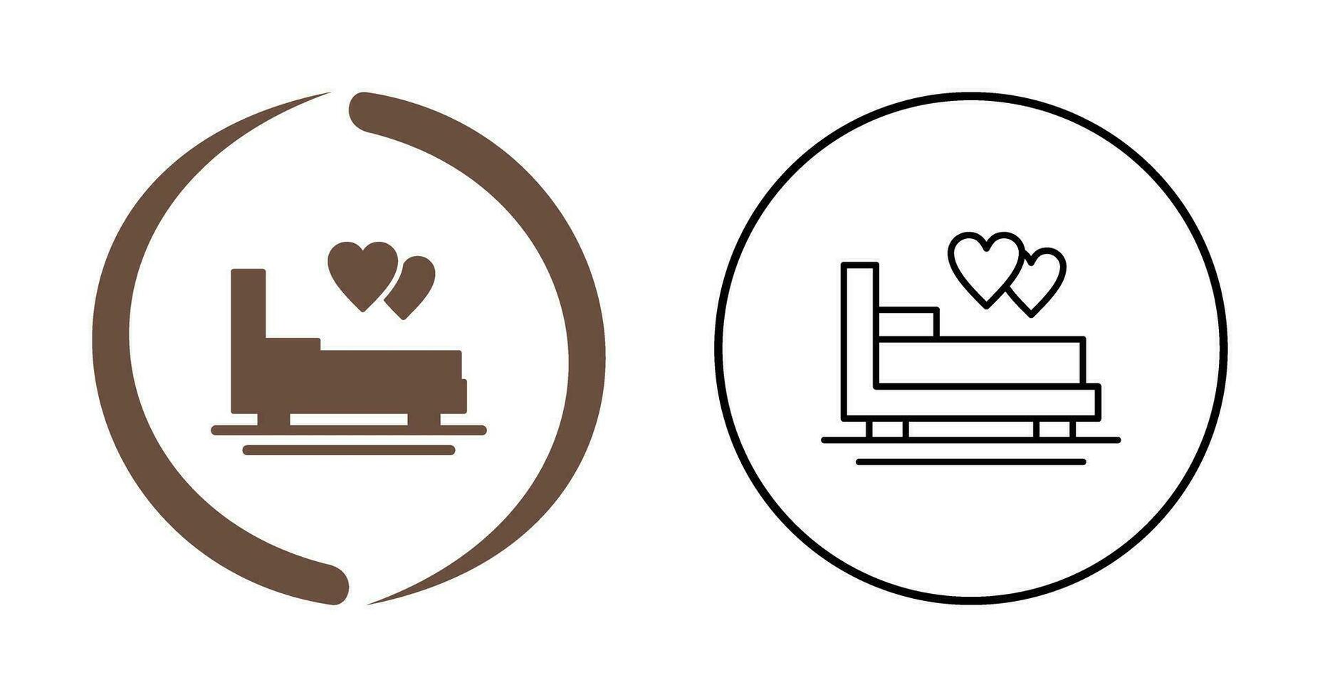 Honeymoon Vector Icon