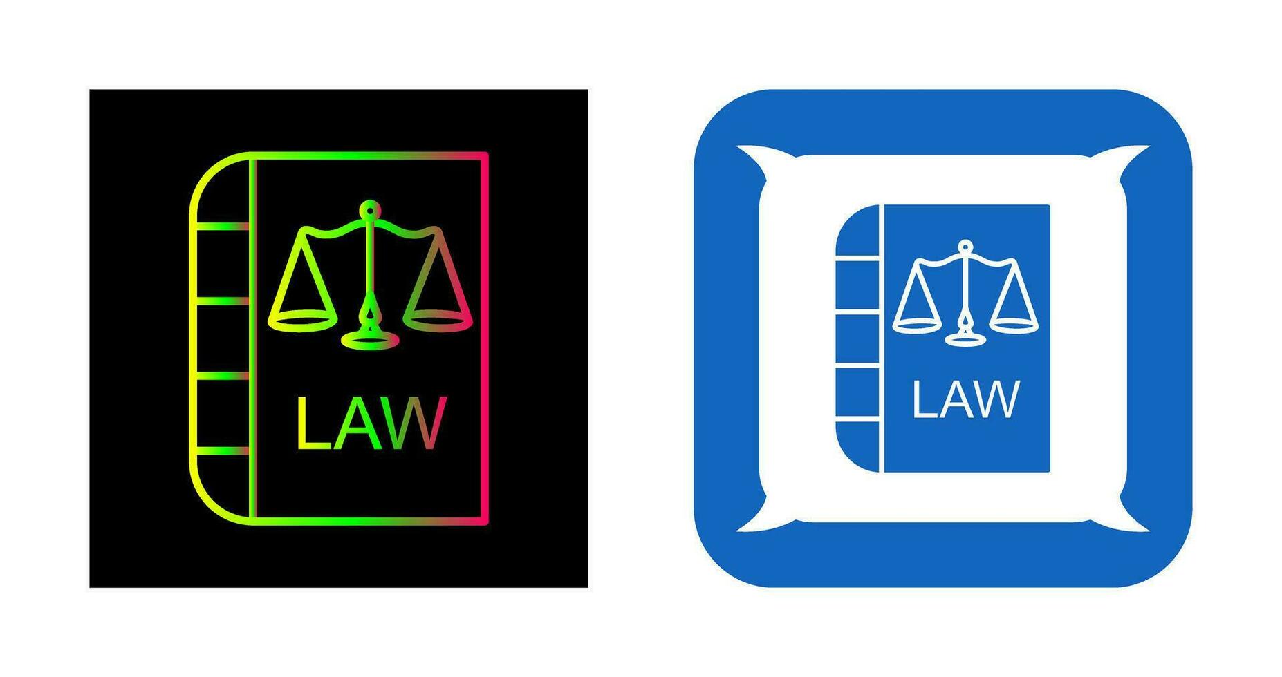 Law and Order Vector Icon