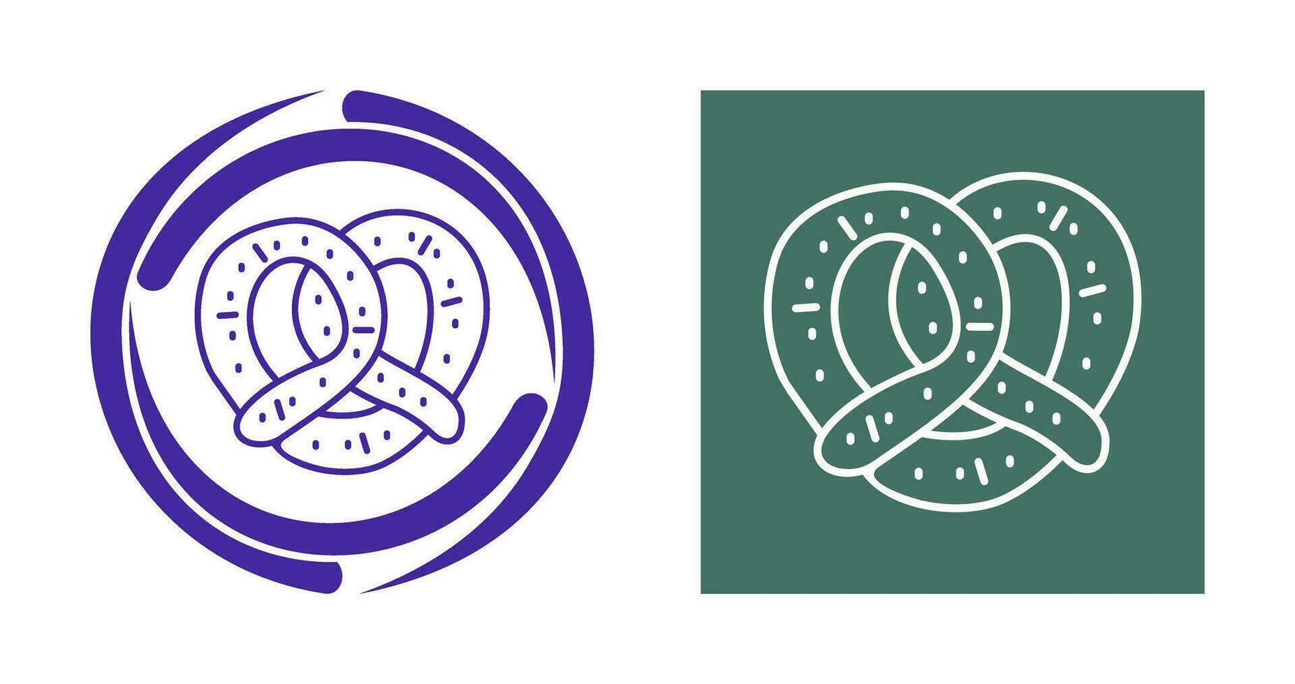 Pretzel Vector Icon
