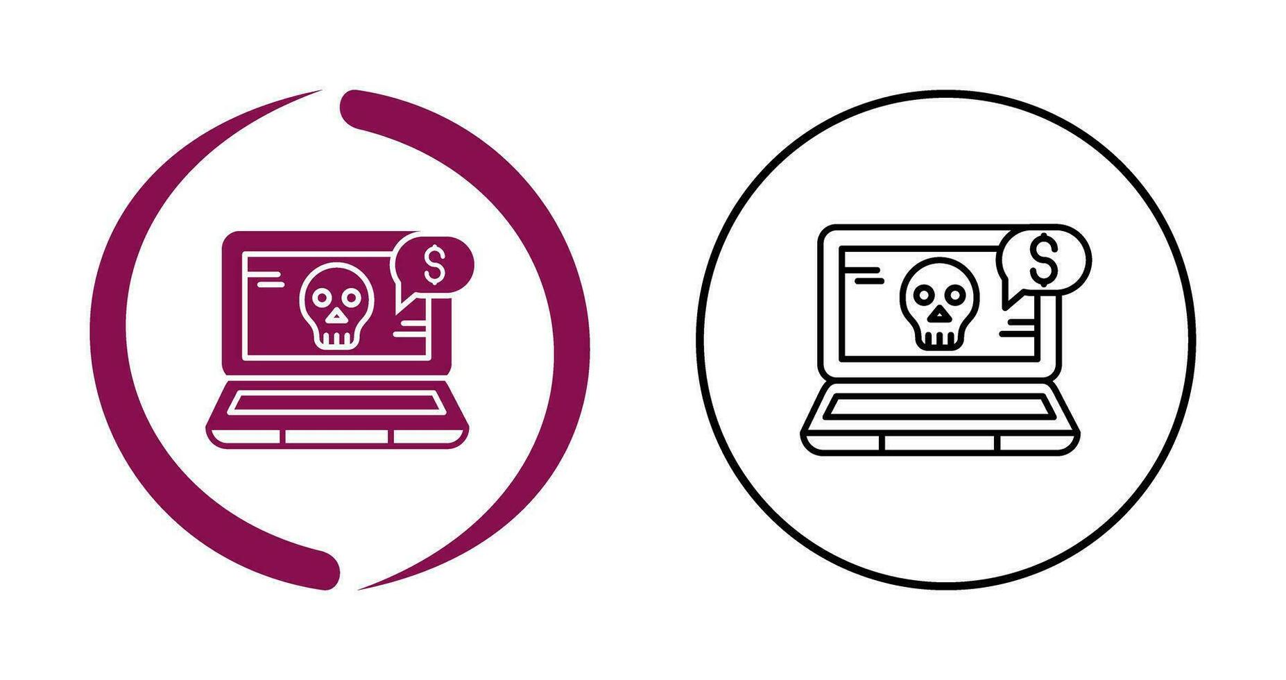 Online Fraud Vector Icon