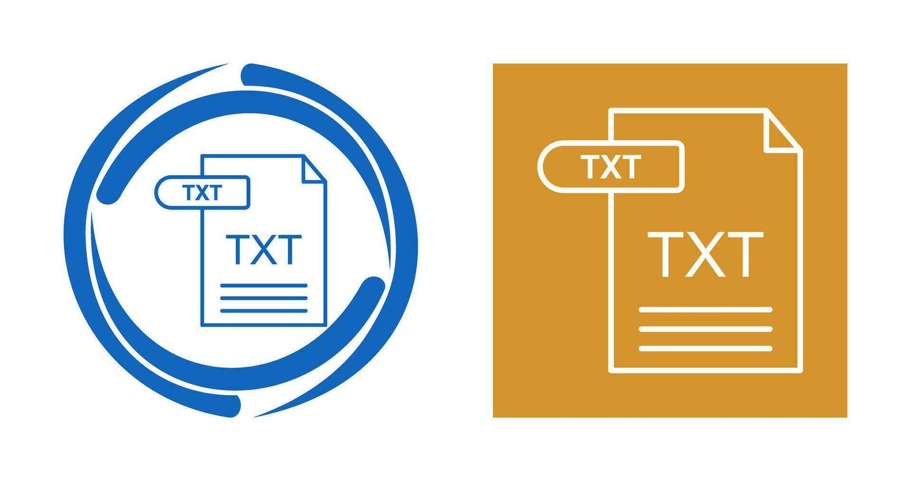 TXT Vector Icon