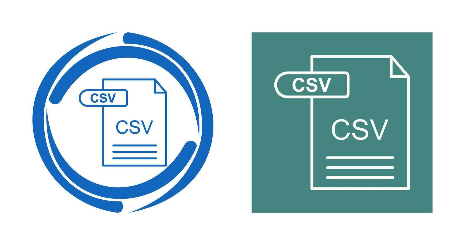 CSV Vector Icon