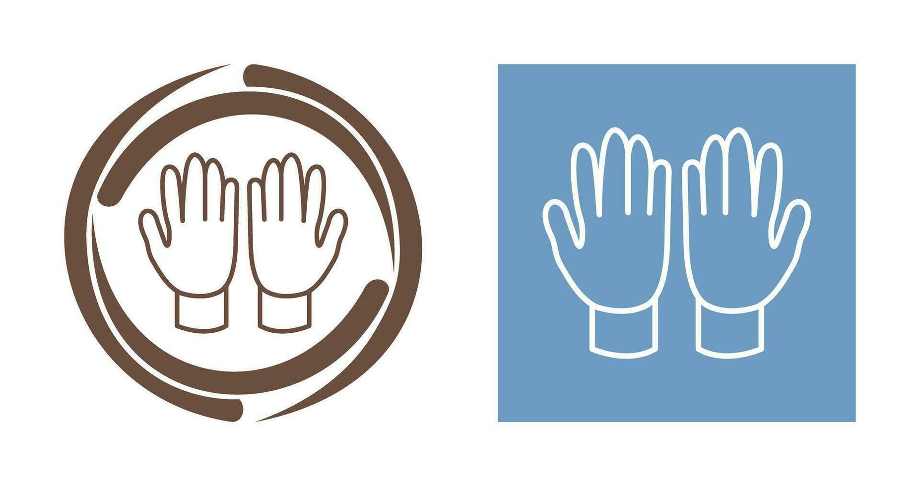 Gardening Gloves Vector Icon