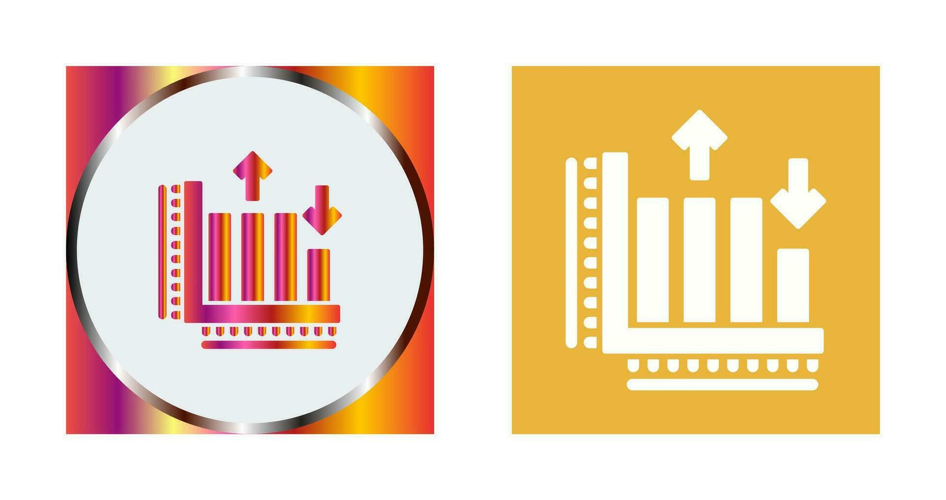 Bar Graph Vector Icon