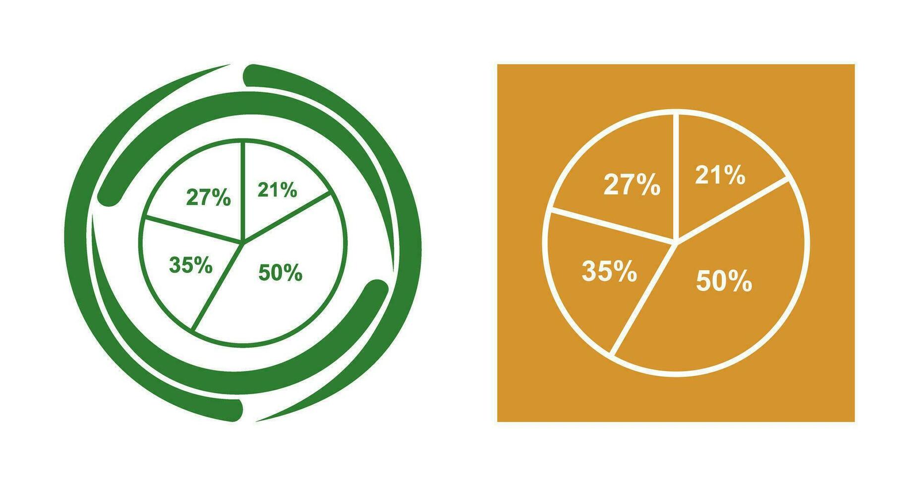 Pie Chart Vector Icon