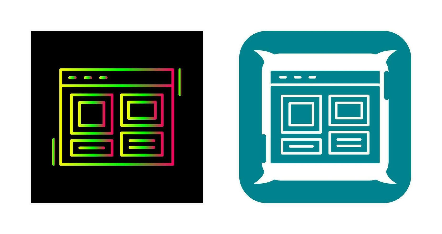 Layout Vector Icon