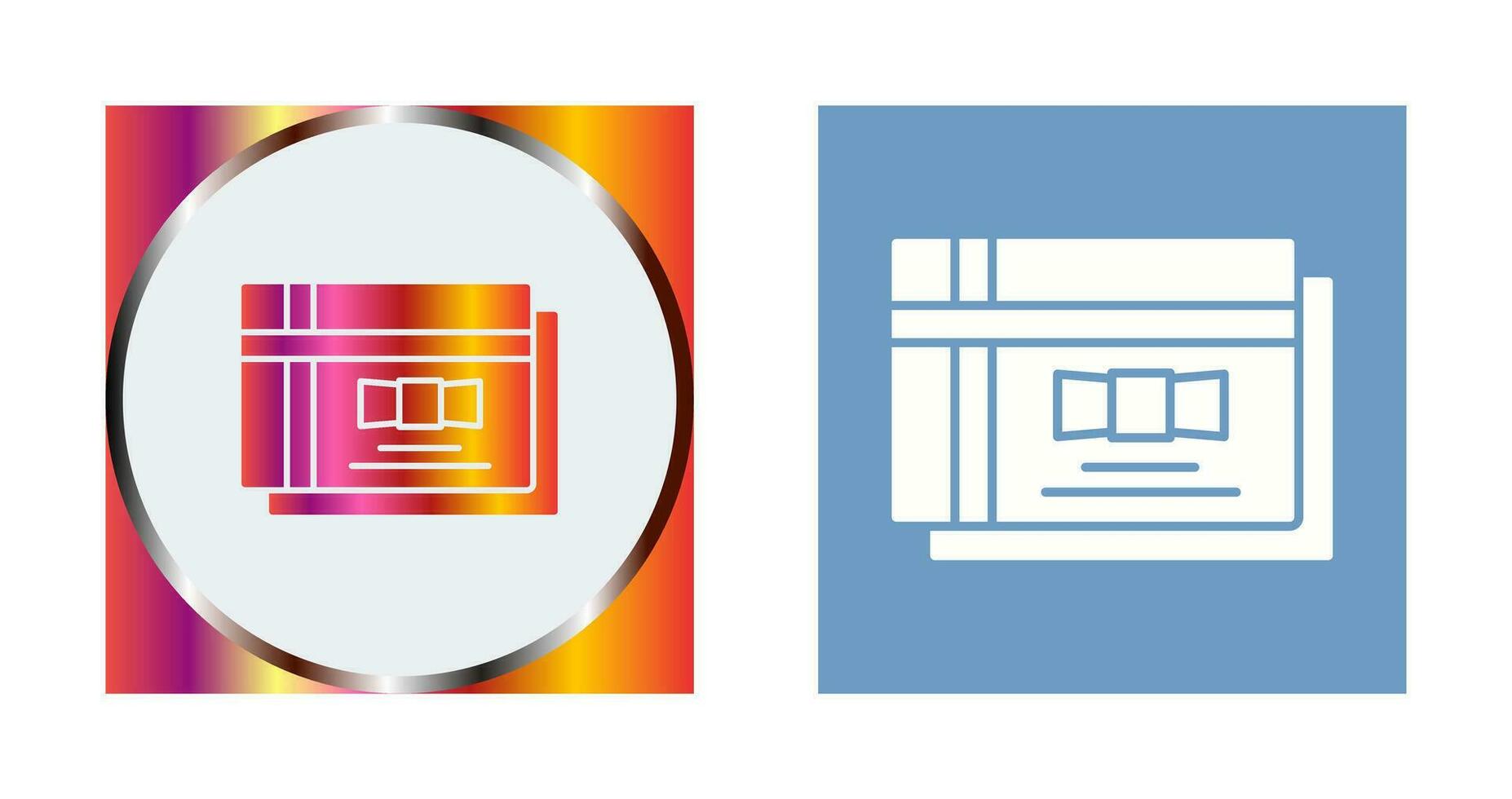 Gift Card Vector Icon