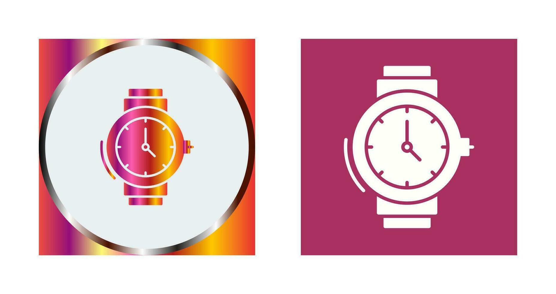 Wristwatch Vector Icon