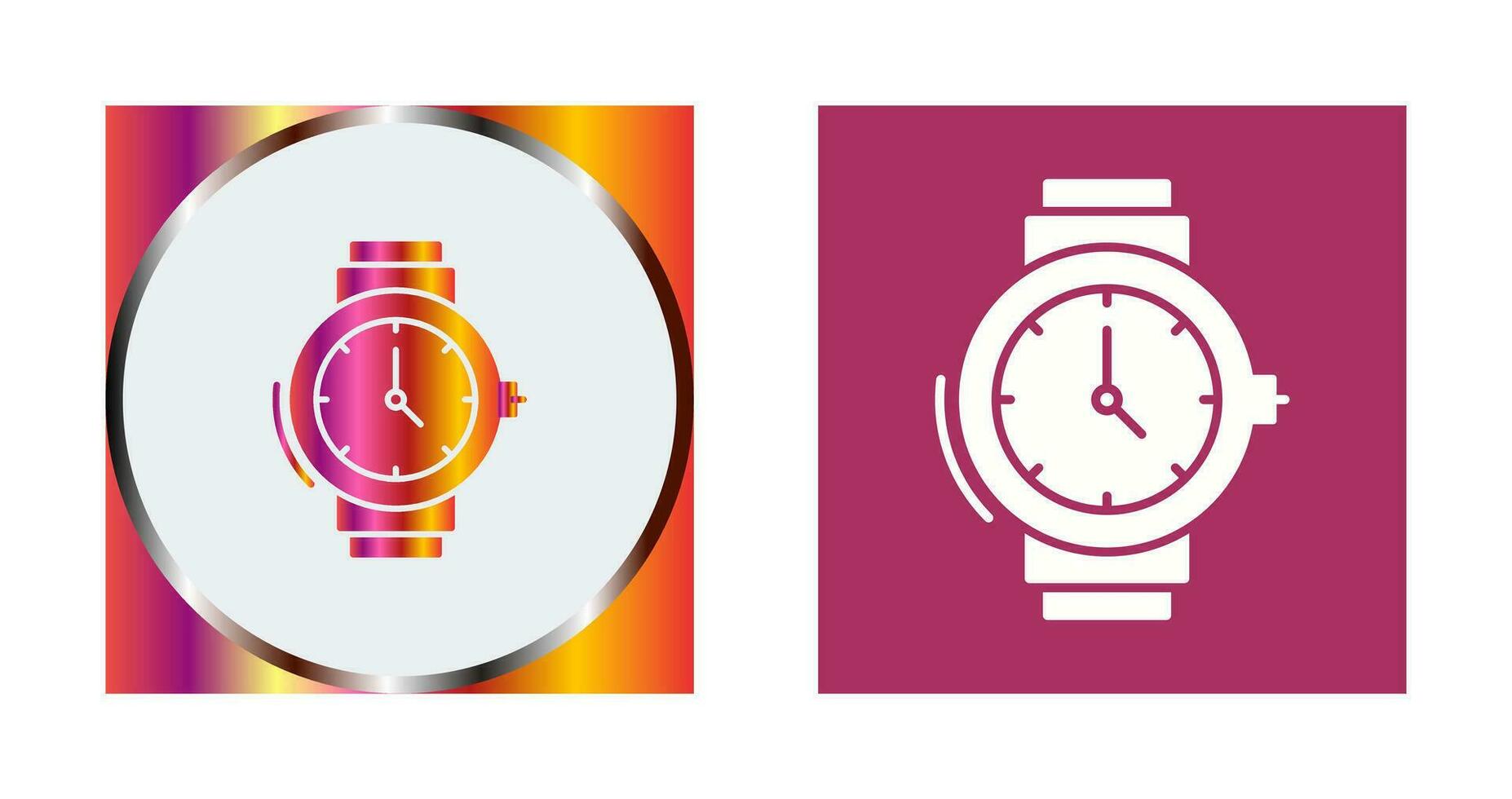 Wristwatch Vector Icon