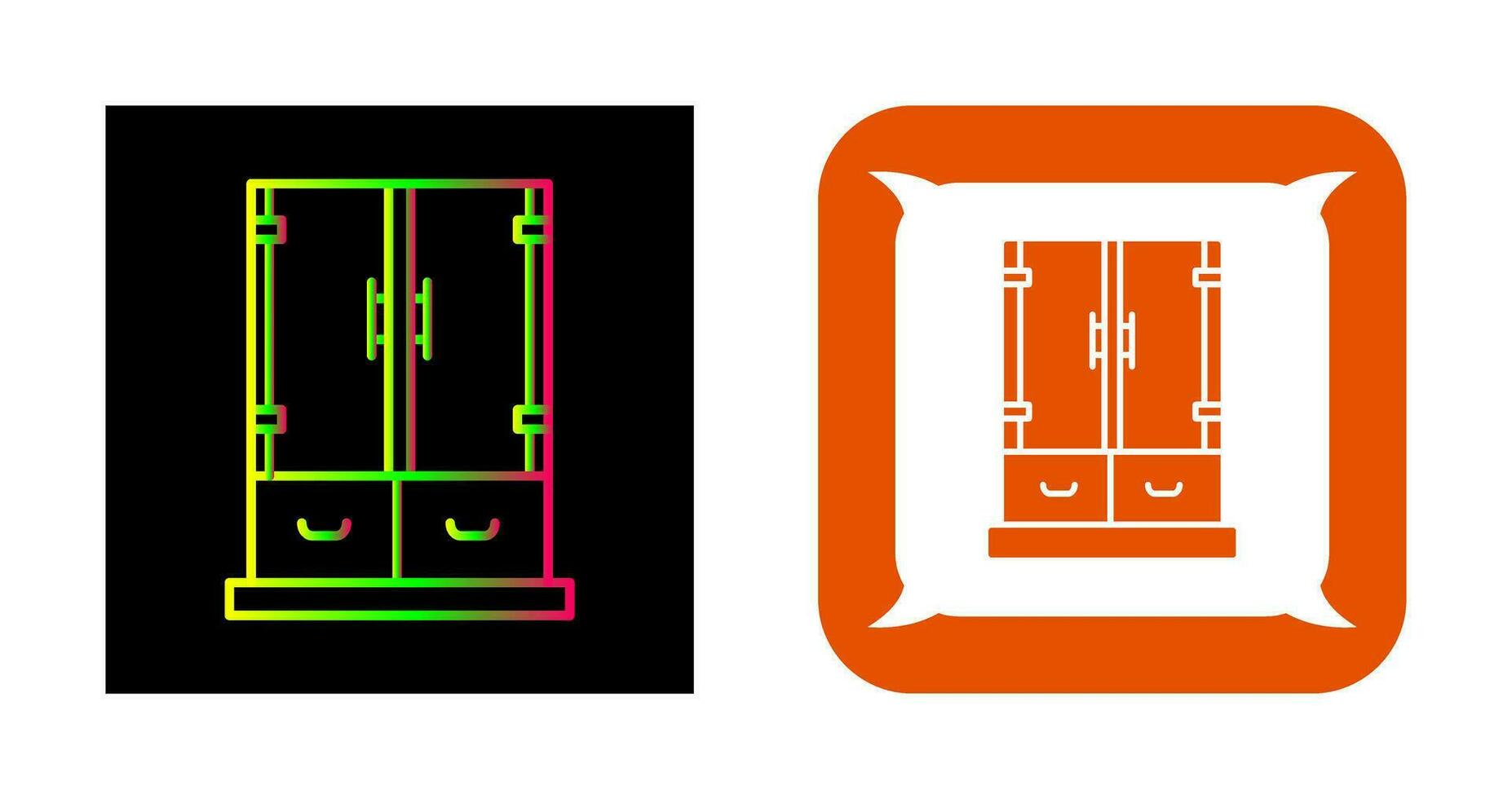 Cabinet Drawer Vector Icon