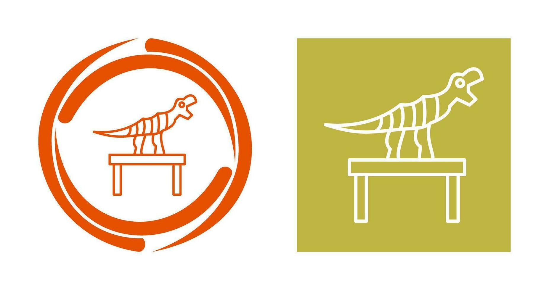 Bones Exhibit Vector Icon