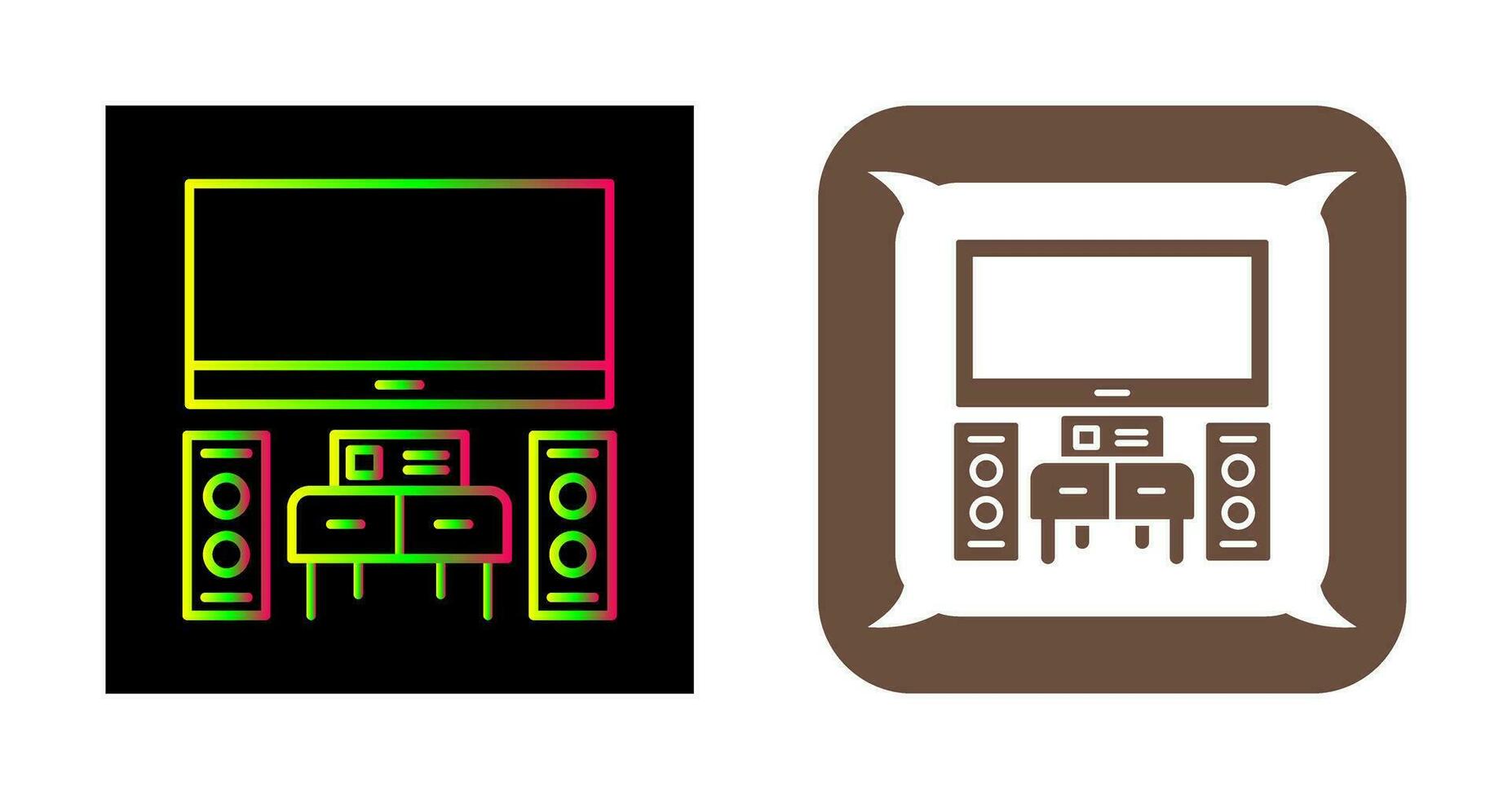 Home Theater Vector Icon