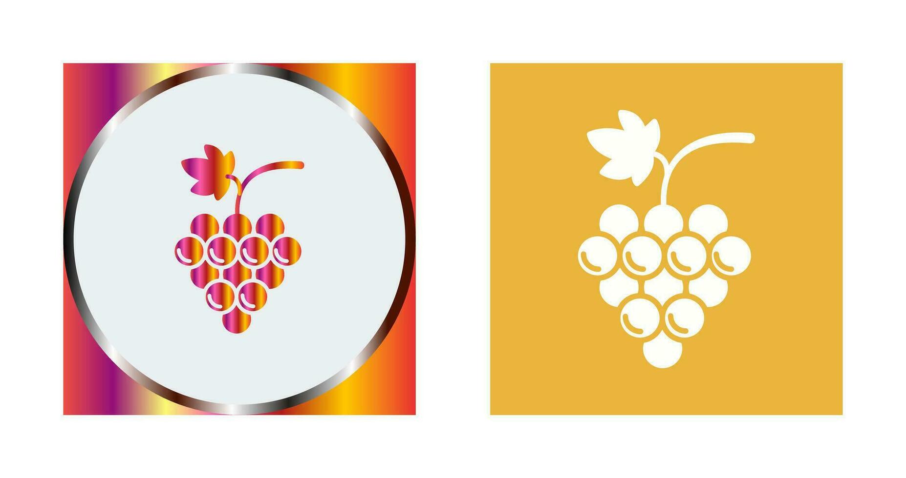 Grapes Vector Icon