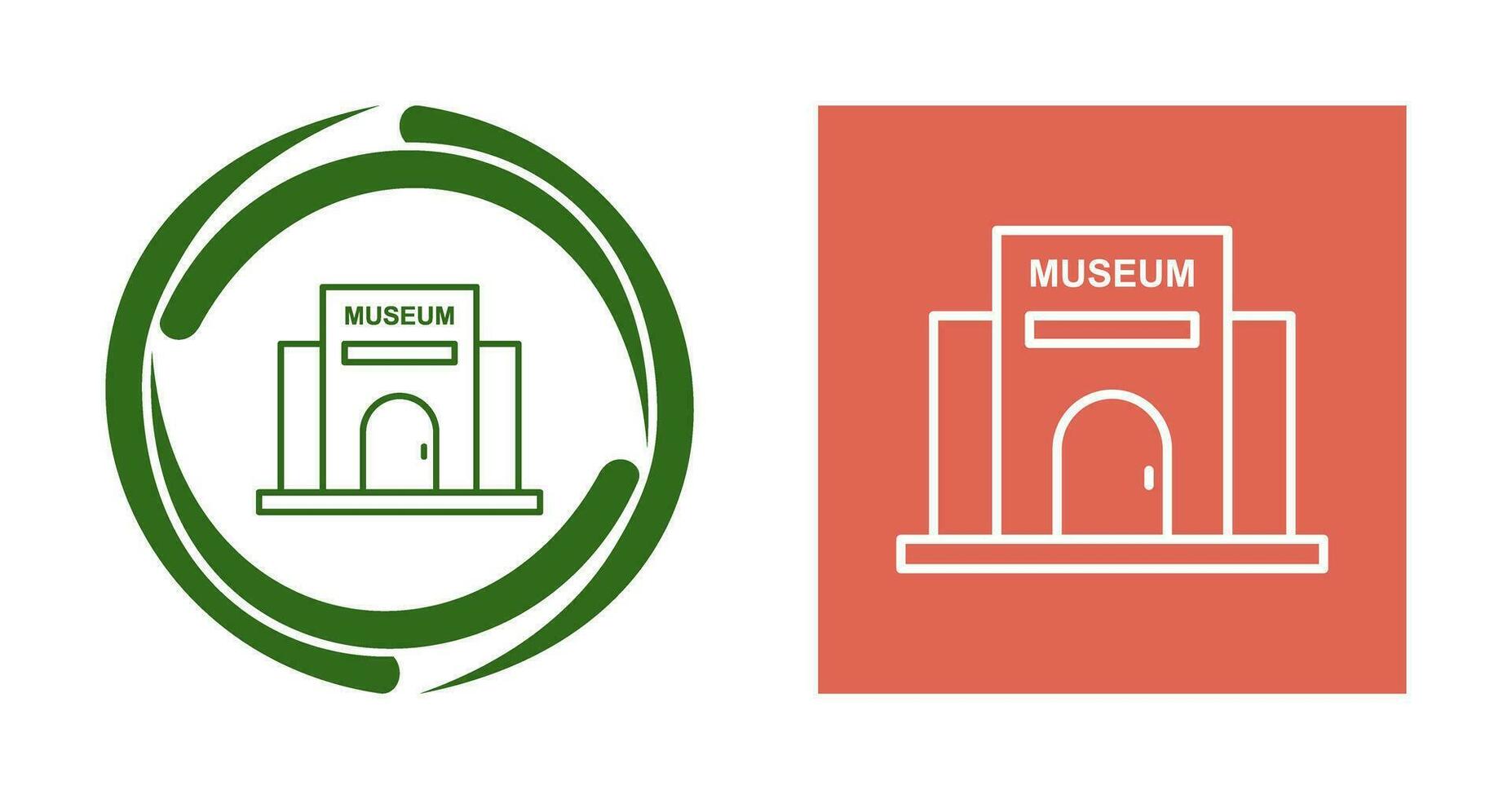 Museum Building Vector Icon