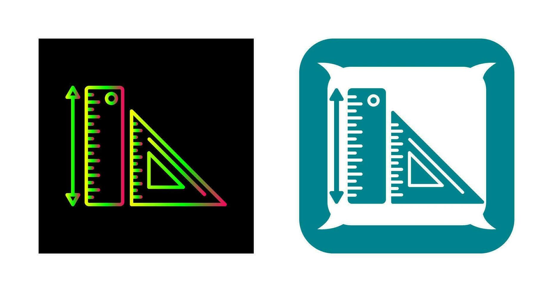 Rulers Vector Icon