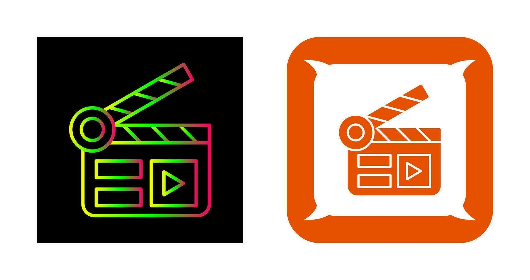 Clapper Board Vector Icon
